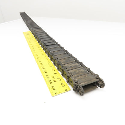 EKD Gelenkrohr 45mm x17mm Flexible Feed Thru Wire Cable Carrier Drag Chain 59"