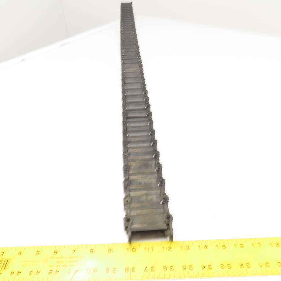 EKD Gelenkrohr 45mm x17mm Flexible Feed Thru Wire Cable Carrier Drag Chain 59"
