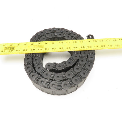 EKD Gelenkrohr 45mm x17mm Flexible Feed Thru Wire Cable Carrier Drag Chain 59"