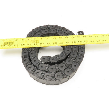 EKD Gelenkrohr 45mm x17mm Flexible Feed Thru Wire Cable Carrier Drag Chain 59"