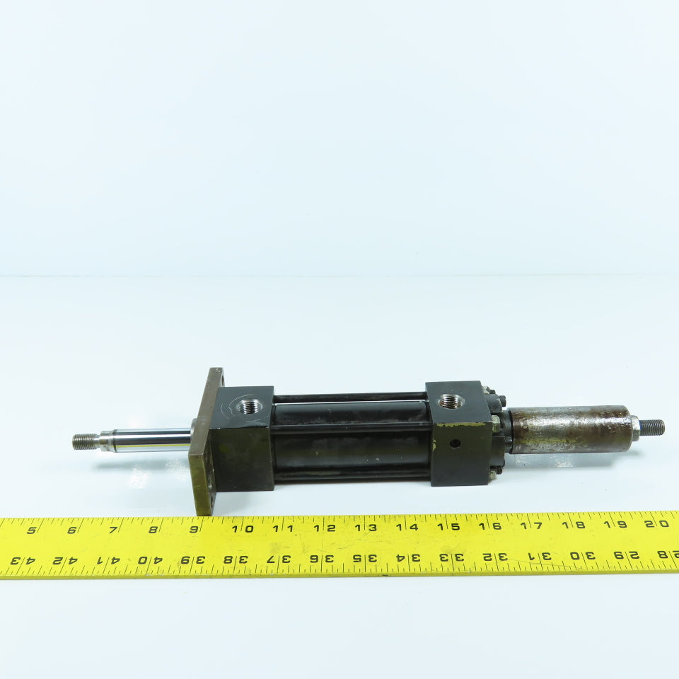 Ortman 7L DB Double Acting/Ended Hydraulic Cylinder 1.5" Bore 3" Stroke