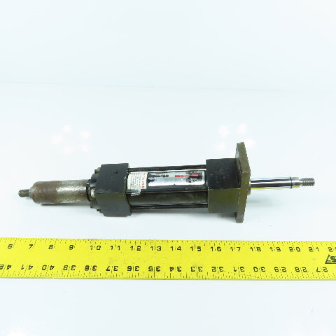 Ortman 7L DB Double Acting/Ended Hydraulic Cylinder 1.5" Bore 3" Stroke