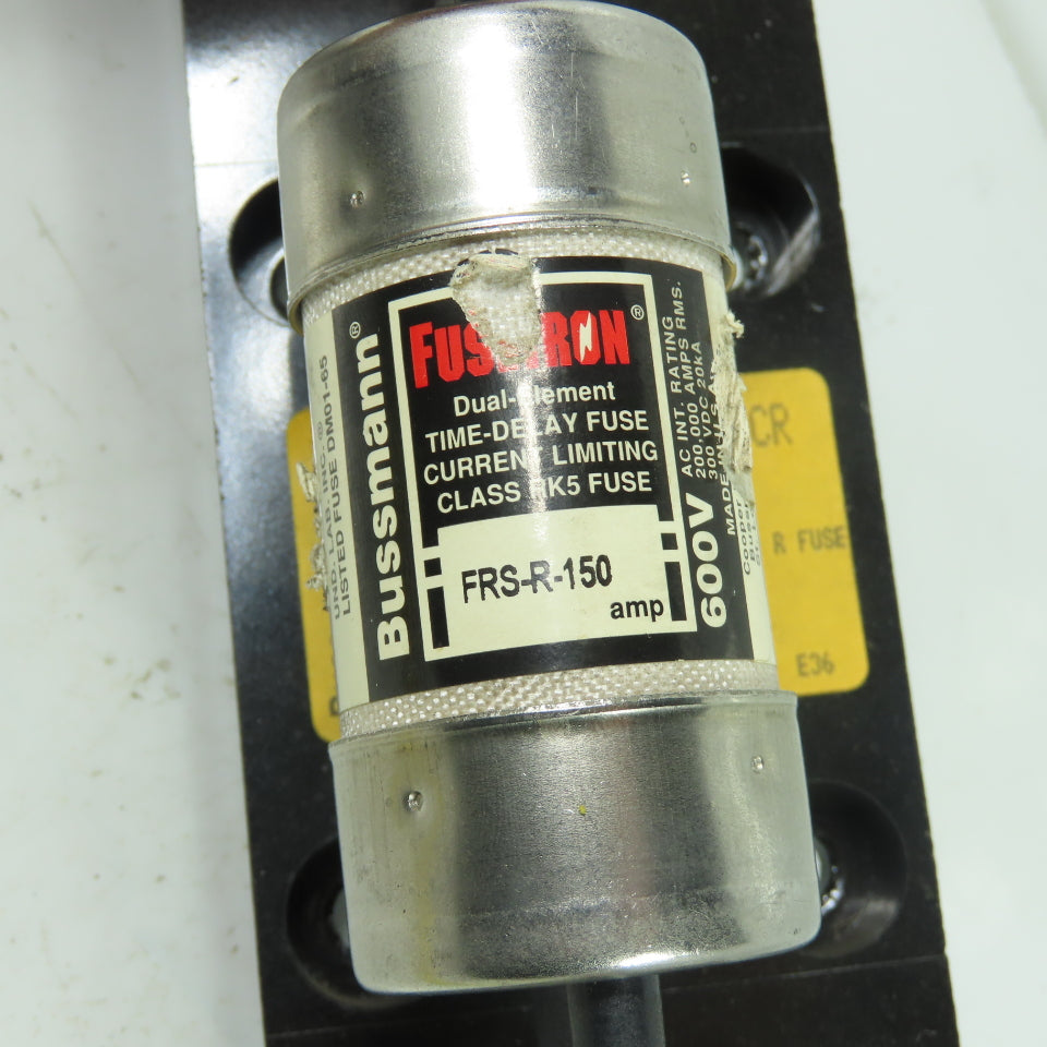 Buss R60200-1CR Fuse Holder 600V 20A W/ FRS-R-150 Fuse