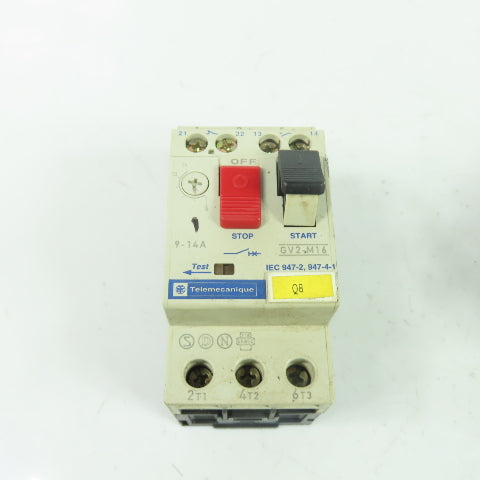 Telemecanique GV2-M16 Manual Motor Starter Protector 9-14A 690V Lot Of 2