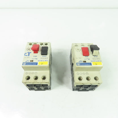 Telemecanique GV2-M14 Manual Motor Starter Protector 6-10A 690V Lot Of 2