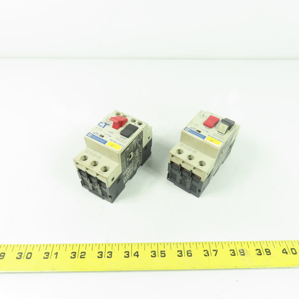 Telemecanique GV2-M14 Manual Motor Starter Protector 6-10A 690V Lot Of 2
