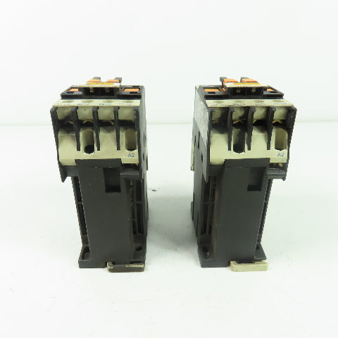 Telemecanique CA3 DN22 10A 600VAC IEC Contactor 24VDC Coil Lot Of 2