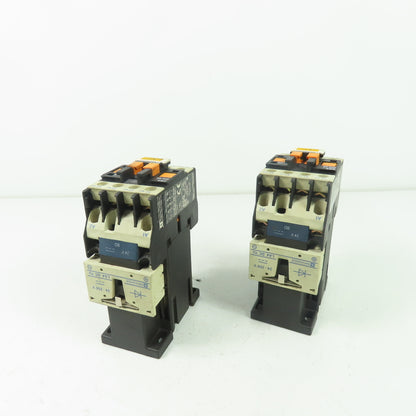 Telemecanique CA3 DN22 10A 600VAC IEC Contactor 24VDC Coil Lot Of 2