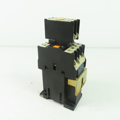 Telemecanique CA3 DN40 10A 600VAC Control Relay 24VDC Coil W/ LAD11