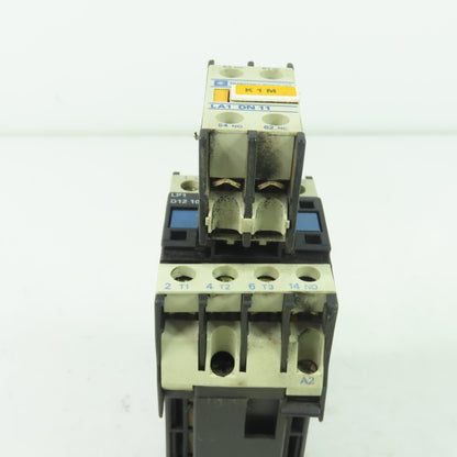 Telemecanique LP1 D1210 25A 600VAC Contactor 24VDC Coil W/ LAD11