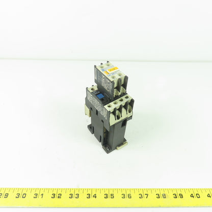Telemecanique LP1 D1210 25A 600VAC Contactor 24VDC Coil W/ LAD11