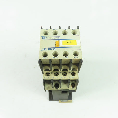 Telemecanique LP1 D1201 25A 600VAC Contactor 24VDC Coil W/ LA1 DN04