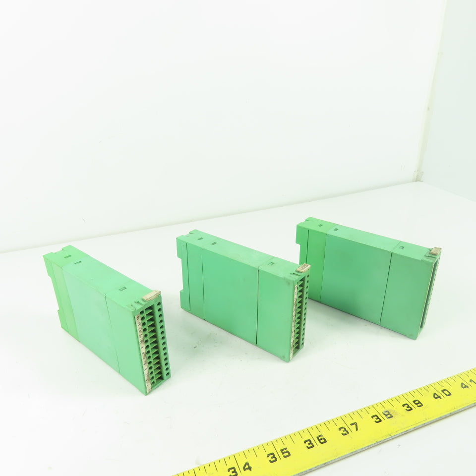 Phoenix Contact 35.75 25 Terminal Block Lot Of 3
