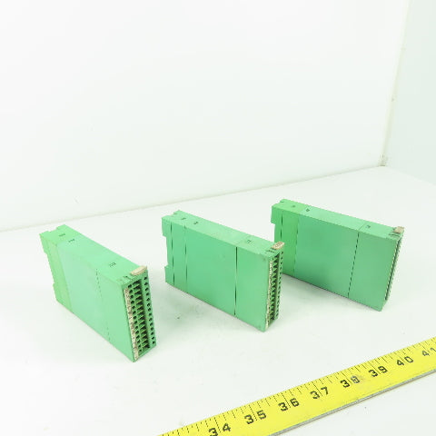 Phoenix Contact 35.75 25 Terminal Block Lot Of 3