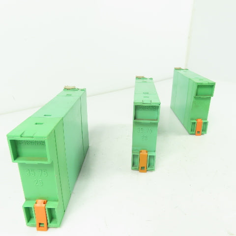 Phoenix Contact 35.75 25 Terminal Block Lot Of 3