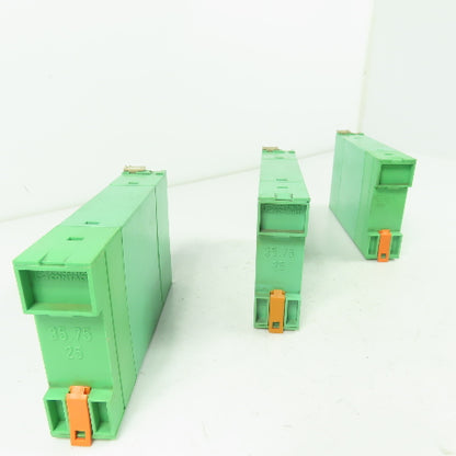 Phoenix Contact 35.75 25 Terminal Block Lot Of 3