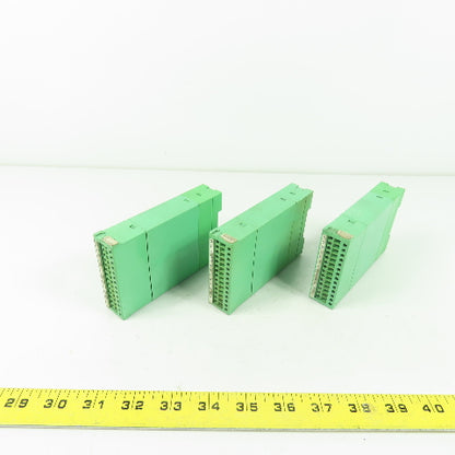 Phoenix Contact 35.75 25 Terminal Block Lot Of 3