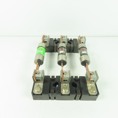 Allen Bradley 40023-418-01 Fuse Block W/ (3) FRS-R-80 Fuses