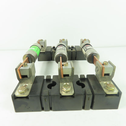 Allen Bradley 40023-418-01 Fuse Block W/ (3) FRS-R-80 Fuses