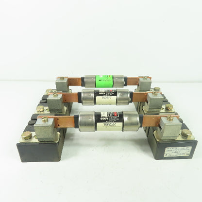 Allen Bradley 40023-418-01 Fuse Block W/ (3) FRS-R-80 Fuses