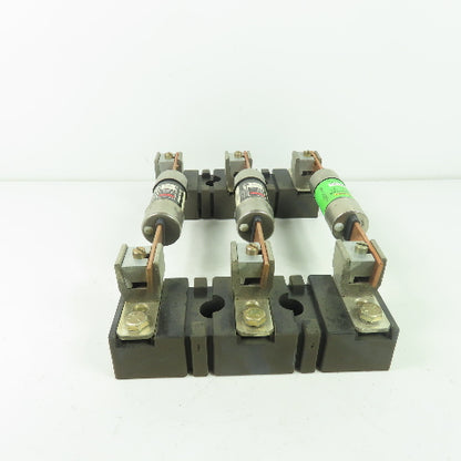 Allen Bradley 40023-418-01 Fuse Block W/ (3) FRS-R-80 Fuses
