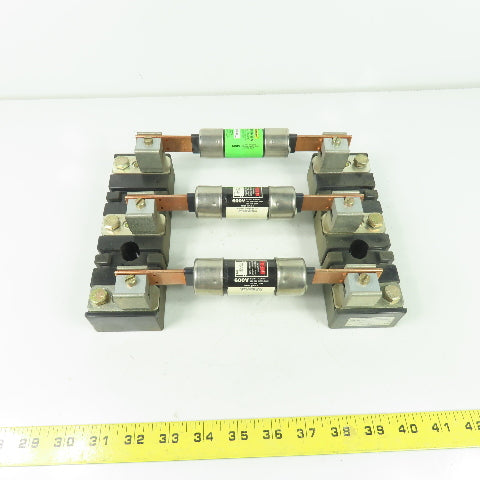 Allen Bradley 40023-418-01 Fuse Block W/ (3) FRS-R-80 Fuses