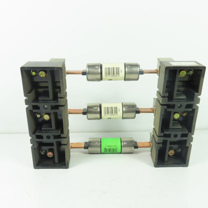 Allen Bradley 40023-418-01 Fuse Block W/ (3) FRS-R-80 Fuses