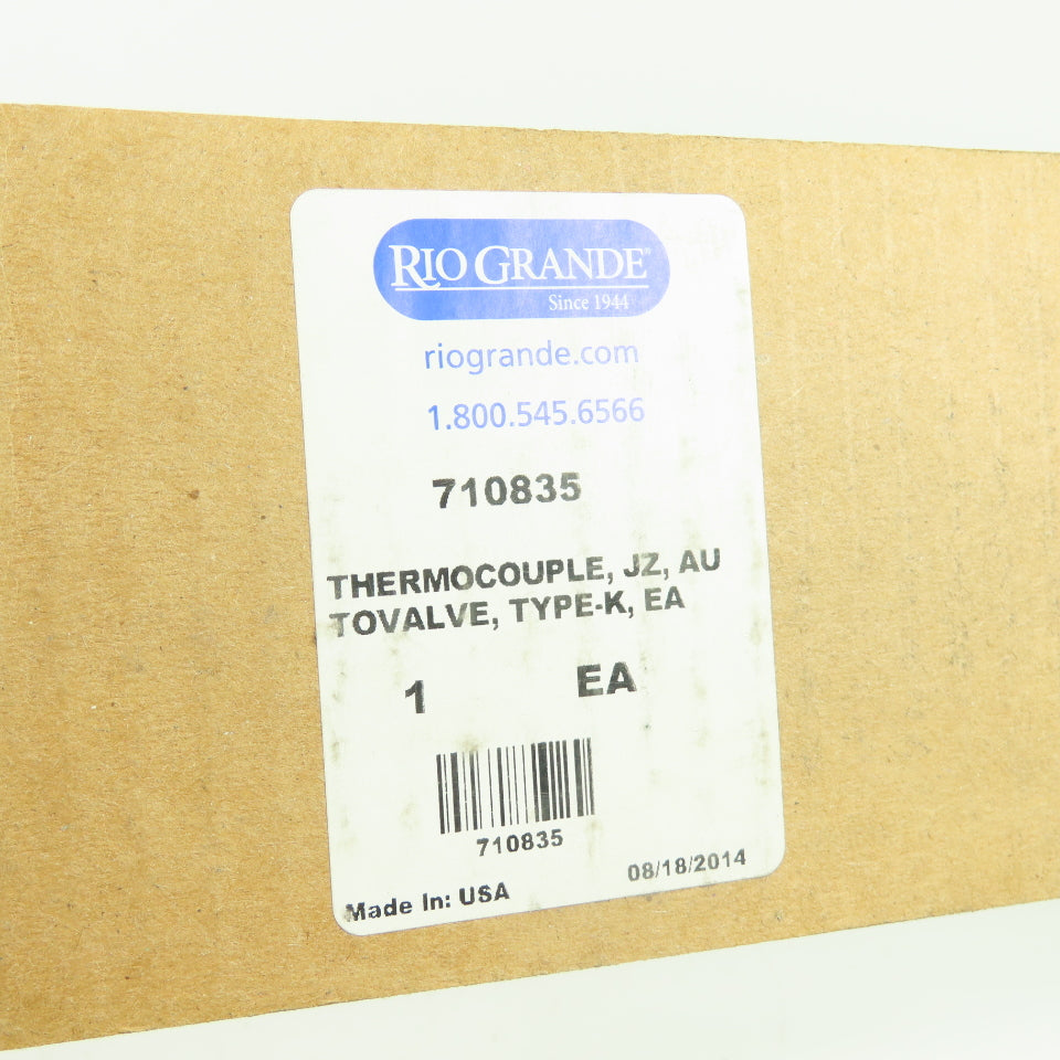 Rio Grande 710835 Type-K Replacement Thermocouple J-Z Tovalve