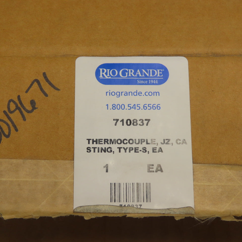 Rio Grande 710836 Type-K Replacement Thermocouple J-Z Sting