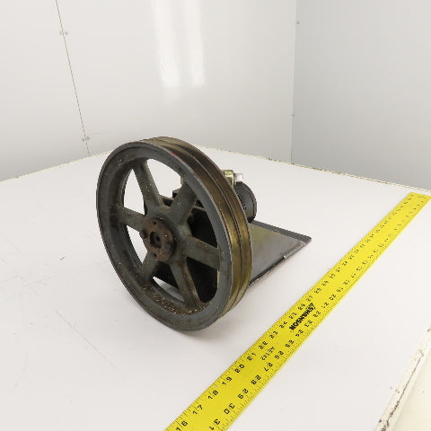 Char-Lynn 101 100 009 Bi-Directional Hydraulic Motor 1" Shaft 969RPM W/ Pulley