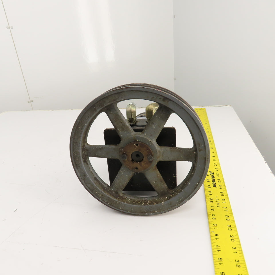 Char-Lynn 101 100 009 Bi-Directional Hydraulic Motor 1" Shaft 969RPM W/ Pulley