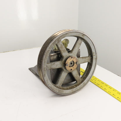 Char-Lynn 101 100 009 Bi-Directional Hydraulic Motor 1" Shaft 969RPM W/ Pulley