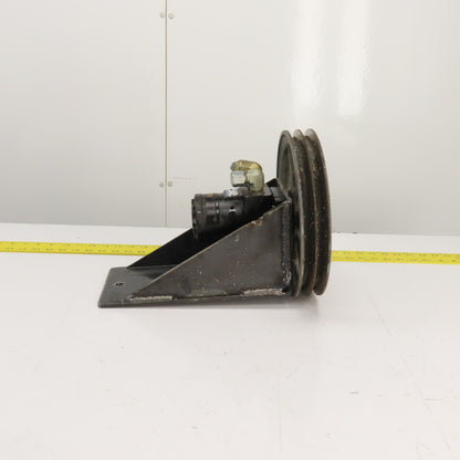 Char-Lynn 101 100 009 Bi-Directional Hydraulic Motor 1" Shaft 969RPM W/ Pulley