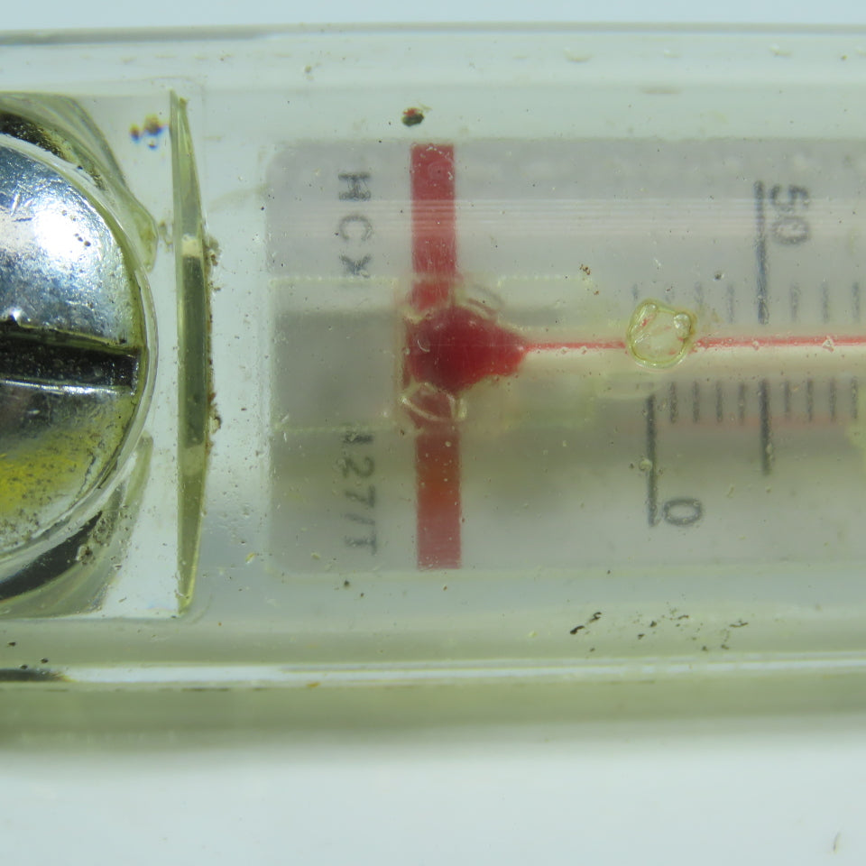 Elesa HCX 127/T Column Level Indicator For Liquids 0-100°C / 200° F