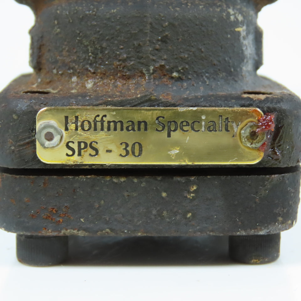 Hoffman Specialty SPS-30 Spring Pressure Pilot Operator