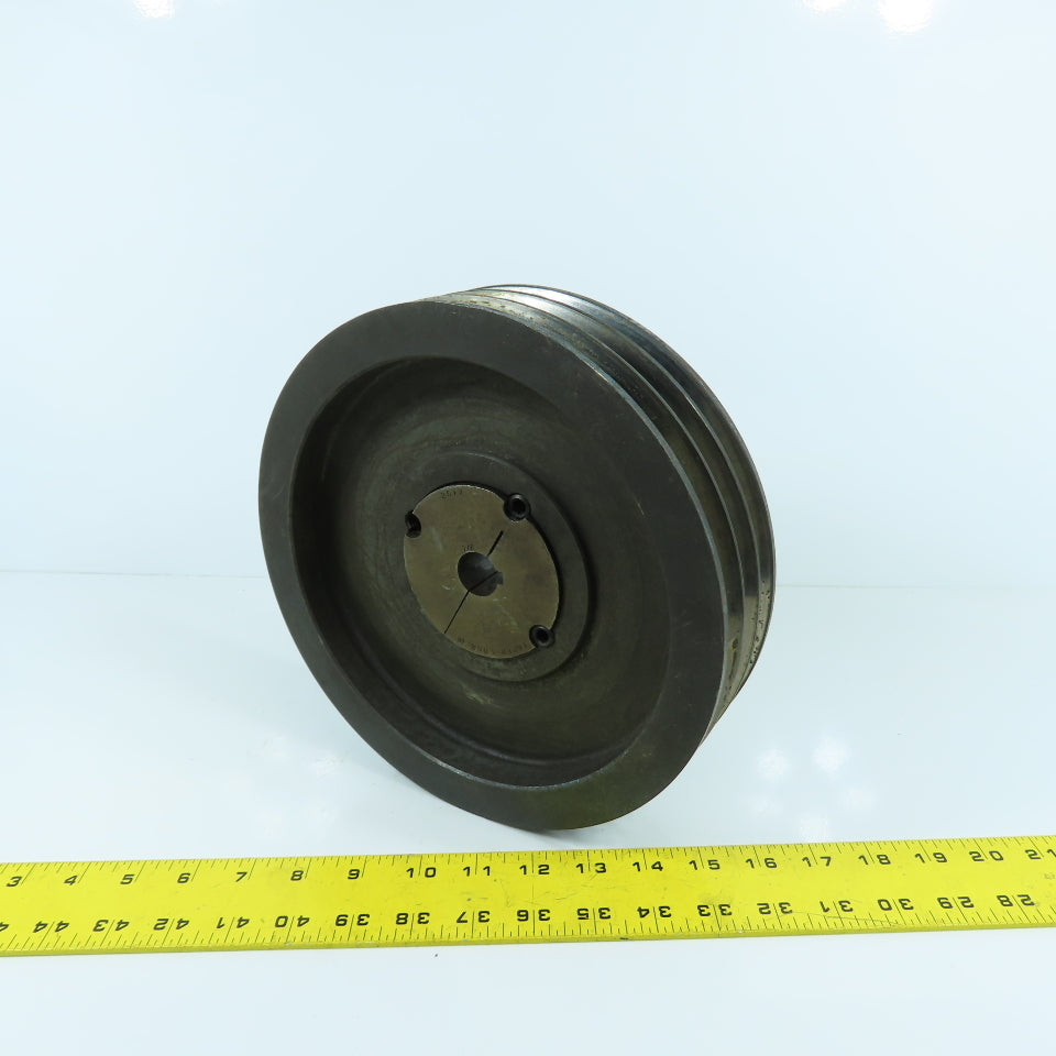 A90B94 Dual Duty 3-Groove V-Belt Pulley 9-3/4" OD (8V Section) Taper-Lock 7/8"