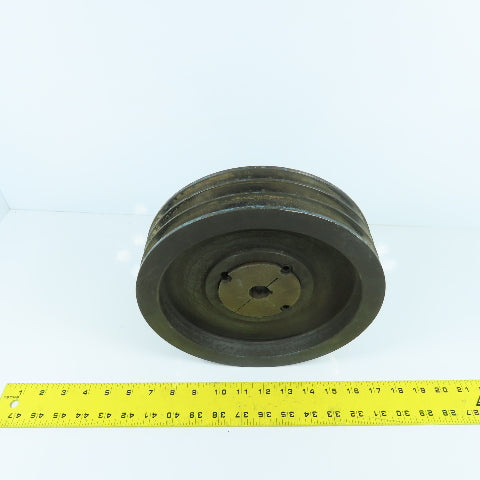 A90B94 Dual Duty 3-Groove V-Belt Pulley 9-3/4" OD (8V Section) Taper-Lock 7/8"