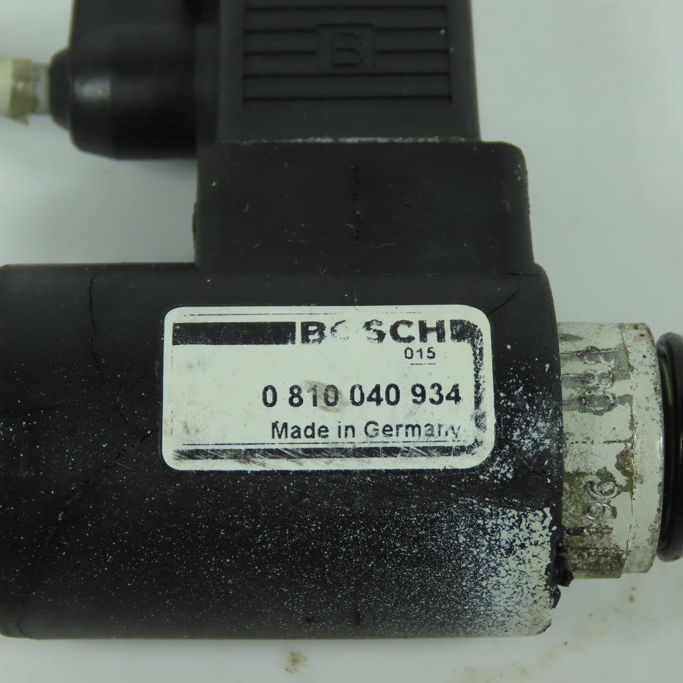 Bosch 0 810 040 934 Solenoid Cartridge Poppet Valve 24V AC/DC