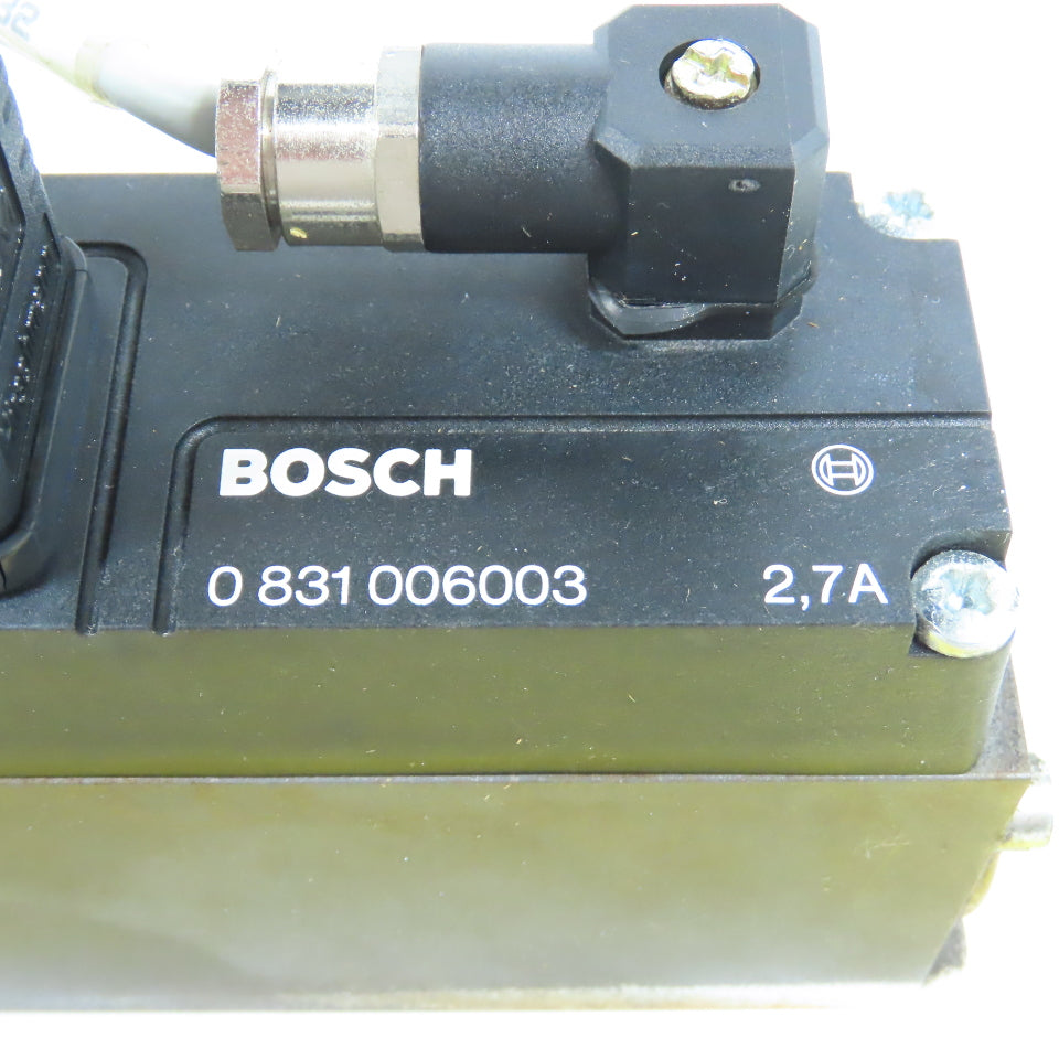 Bosch 0831006003 Hydraulic Proportional Valve W/ 0811404039