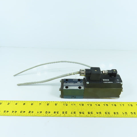 Bosch 0831006003 Hydraulic Proportional Valve W/ 0811404039