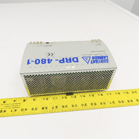 Coutant Lambda DRP-480-1 230VAC 47-63Hz Input 24VDC Power Supply