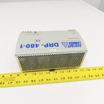 Coutant Lambda DRP-480-1 230VAC 47-63Hz Input 24VDC Power Supply