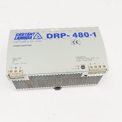 Coutant Lambda DRP-480-1 230VAC 47-63Hz Input 24VDC Power Supply