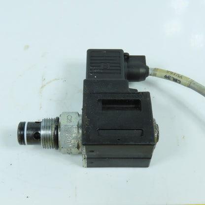 Eaton 02-184687 24VDC Screw-In Hydraulic Cartridge Valve Murr Solenoid
