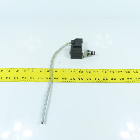 Eaton 02-184687 24VDC Screw-In Hydraulic Cartridge Valve Murr Solenoid