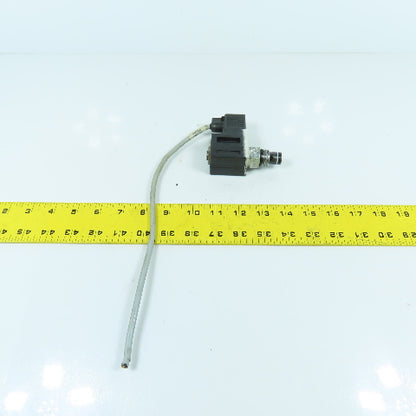 Eaton 02-184687 24VDC Screw-In Hydraulic Cartridge Valve Murr Solenoid