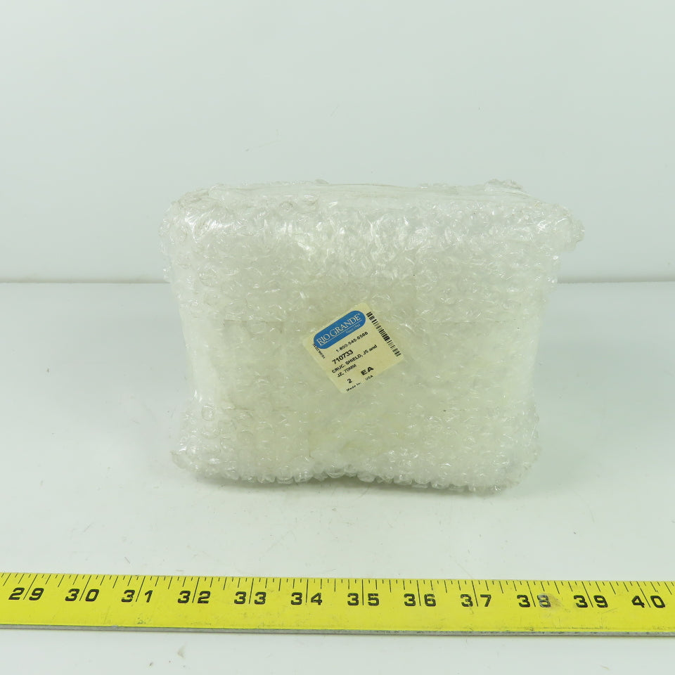 Rio Grande 710733 Ceramic Crucible Shield For J-5 J-zP J-zF 70mm Dia. Lot Of 2