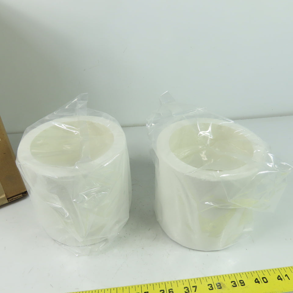 Rio Grande 710728 Ceramic Crucible Shield For Neutec 510/515 90mm Lot Of 2