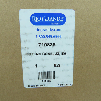 Rio Grande 710838 Ceramic Grain-Filling Casting Cone for Neutec® J-zP J-zF