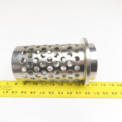 Rio Grande 702193N 4" x 8" NeuTec SuperPerf Flanged Flask W/ Crossbar